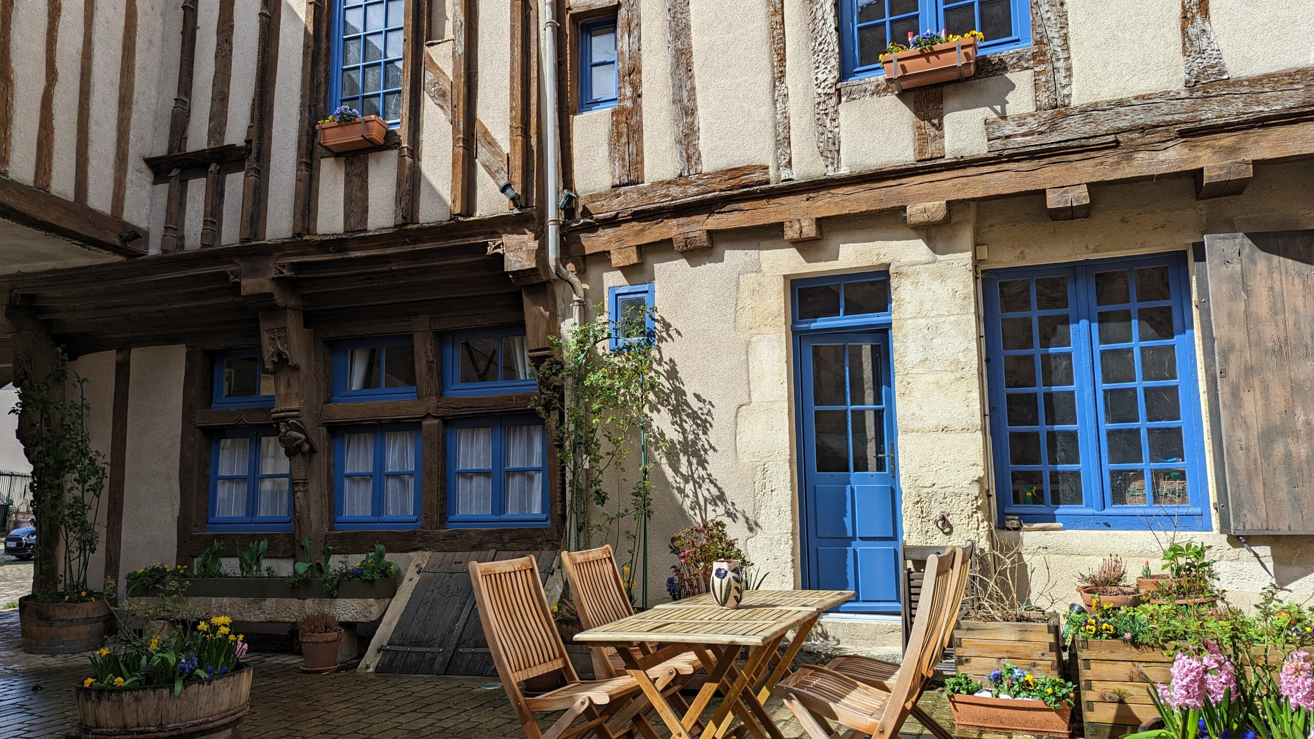 photo de la maison vue de l'extérieur