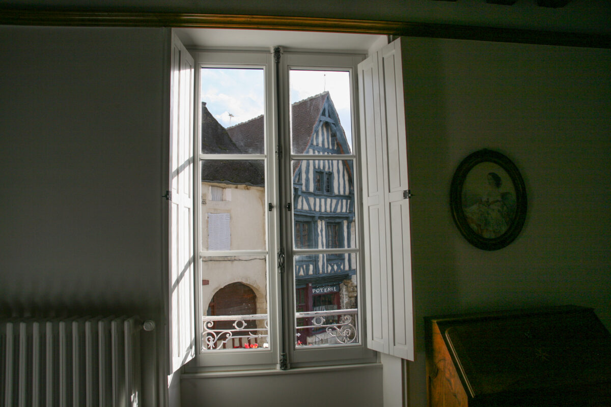 Photo de la vue de la chambre Pourpre