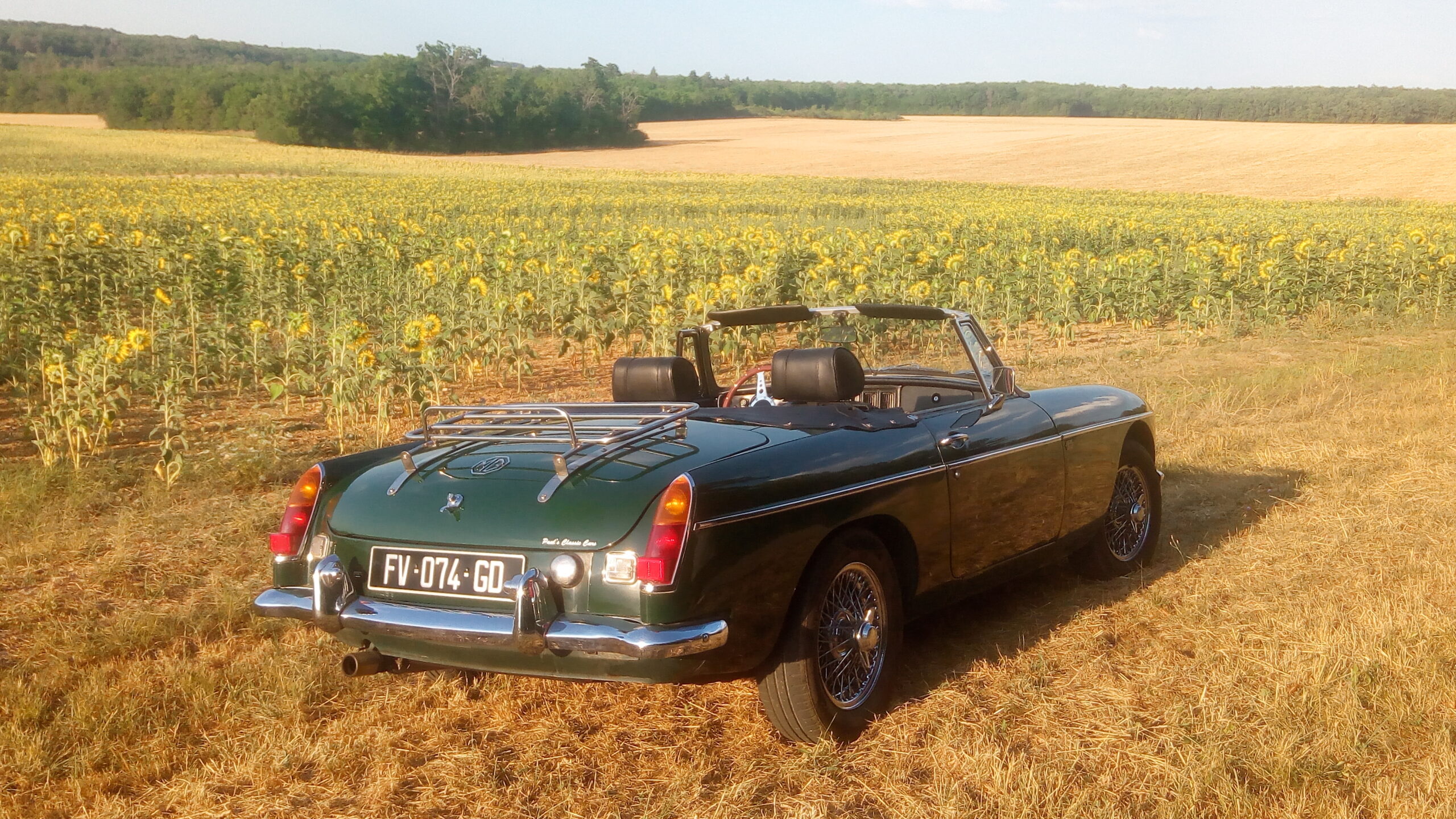 Photo de la MGB roadster