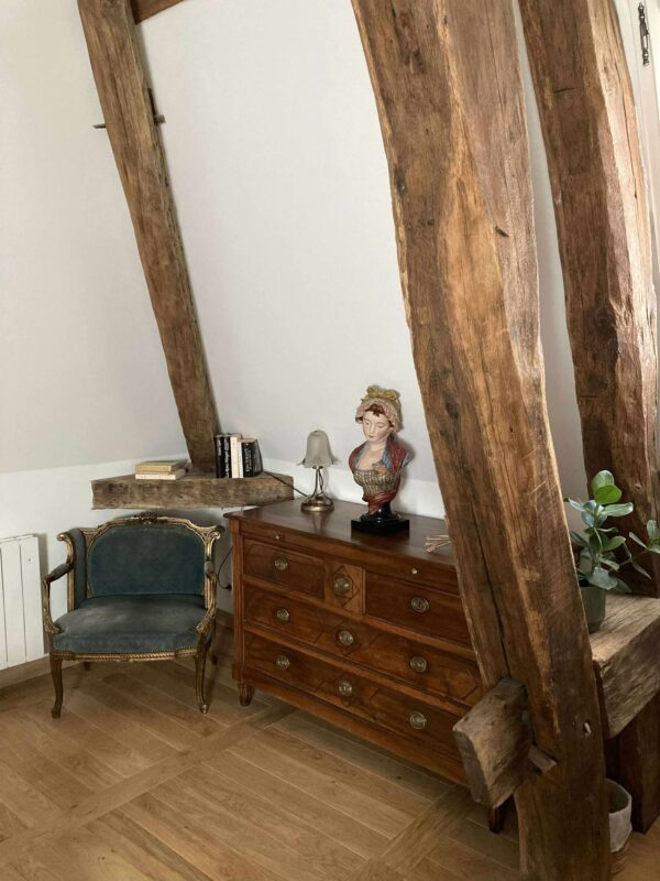 photo des meubles de la chambre Sinople
